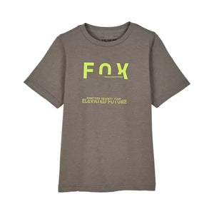 Fox Boys Heather Grey Intrude Prem SS Tshirt