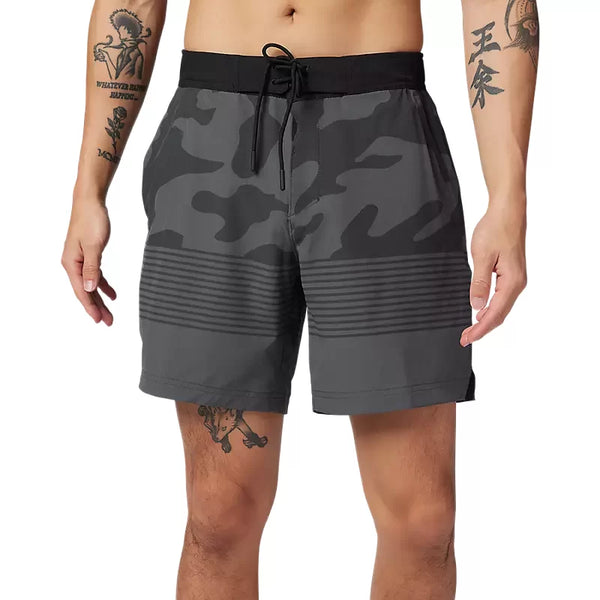 Fox Mens Dark Shadow Essex Camo Volley Shorts