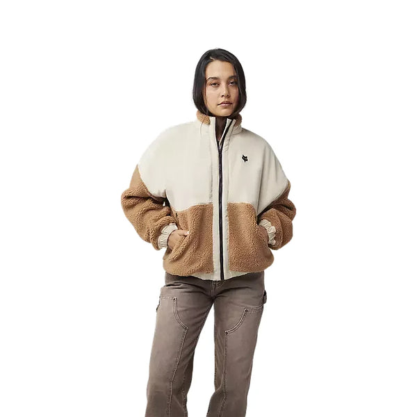 Fox Ladies Walnut Survivalist Sherpa Full Zip