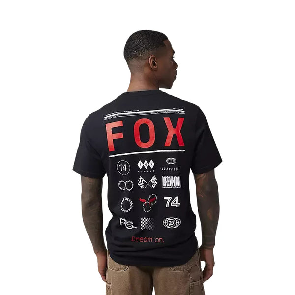 Fox Mens Black Race Spec SS Prem Tshirt