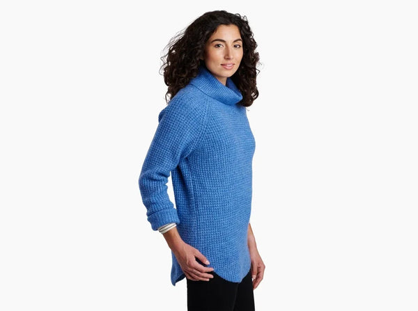 Kuhl Ladies Mineral Blue Sienna Sweater