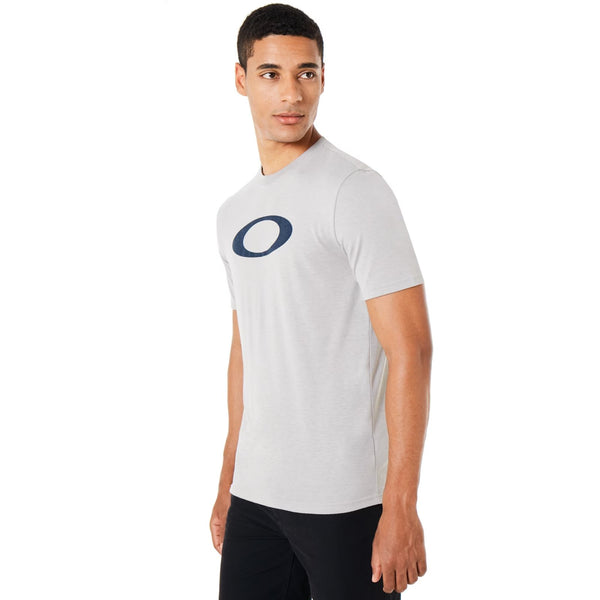 Oakley Mens Granite Heather O-Bold Ellipse Tshirt