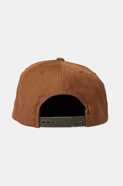 Brixton Mens Pinecone Brown Oath III Snapback