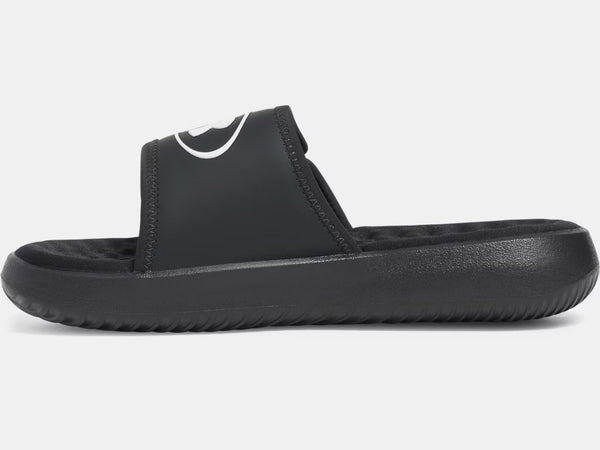 Under Armour Boys Black/White Ignite Pro 8 Slide