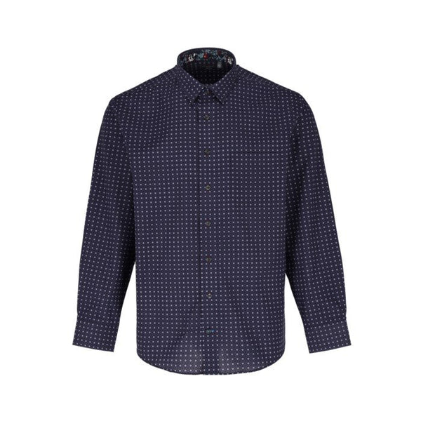 Leo Chevalier Mens Hidden Button No Iron LS Shirt