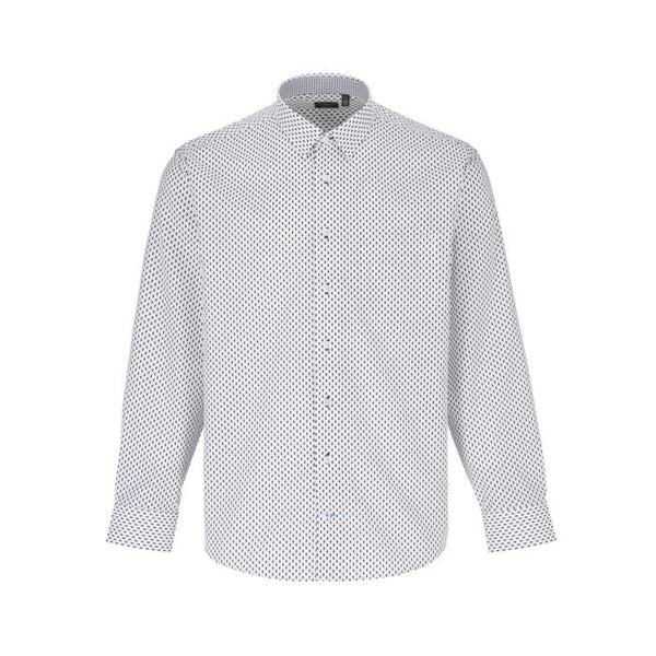 Leo Chevalier Mens Hidden Button No Iron LS Shirt