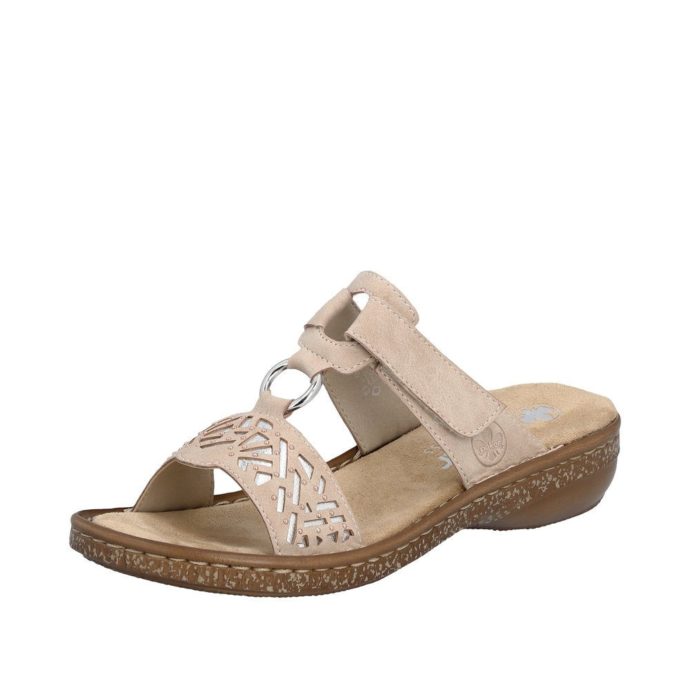 Rieker Ladies Pink Regina 62863-31 Sandal