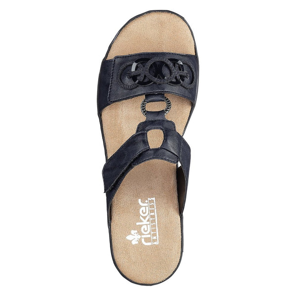 Rieker Ladies 62936-14 Blue Regina Sandal