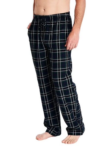 Joe Boxer Mens Covered Elastic Flannel Pant