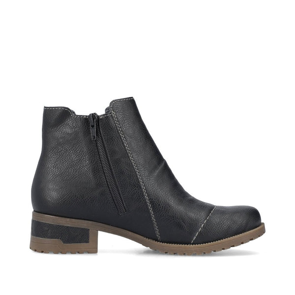 Rieker Ladies Gracia 70354-00 Black Boot