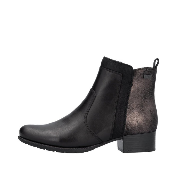 Rieker Ladies Black Sariana Lined Boot