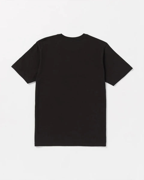 Volcom Mens New Black Circle Stone SS Tshirt