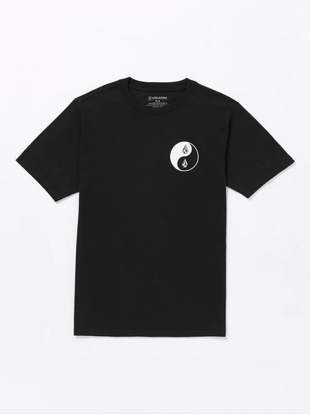 Volcom Mens Black Counterbalance SS Tshirt