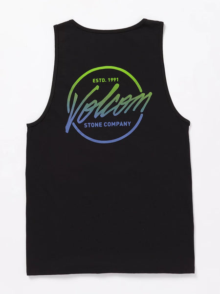 Volcom Mens Black Surfwax Tank