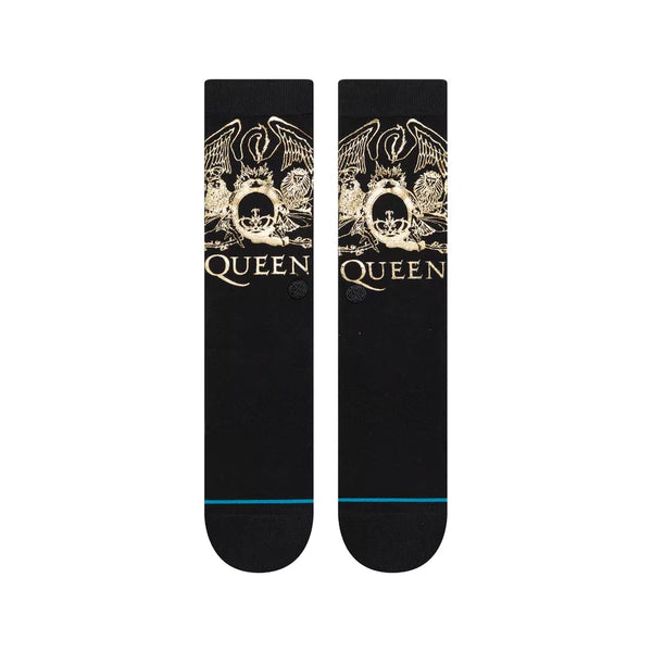 Stance Mens Queen Black Infiknit Crew Socks