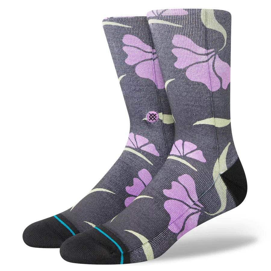 Stance Mens Forya Purple Crew Socks