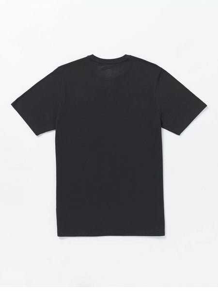 Volcom Mens Washed Black Heather Stone Liner SS Tshirt