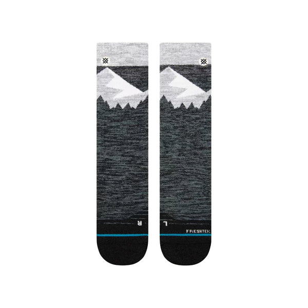 Stance Mens Divided Freshtek w/Iniknit Heather Grey Socks