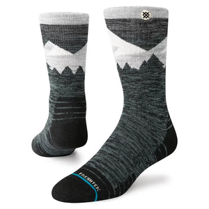 Stance Mens Divided Freshtek w/Iniknit Heather Grey Socks