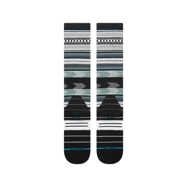 Stance Mens Baron Snow Freshtek w/Infinkit Teal Crew Socks