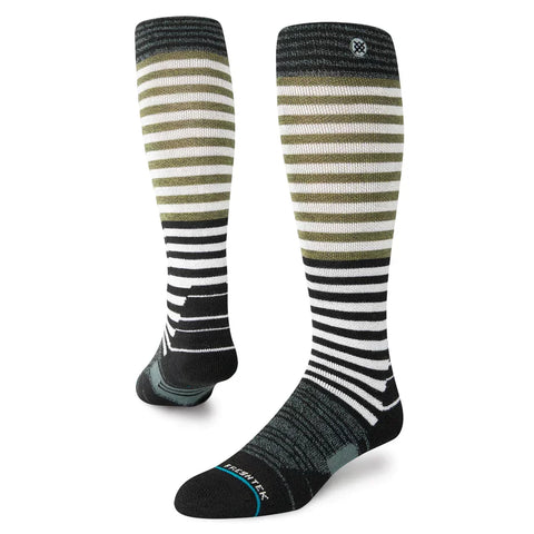 Stance Mens Diatonic Snow Freshtek w/Infiknit Teal Crew Socks