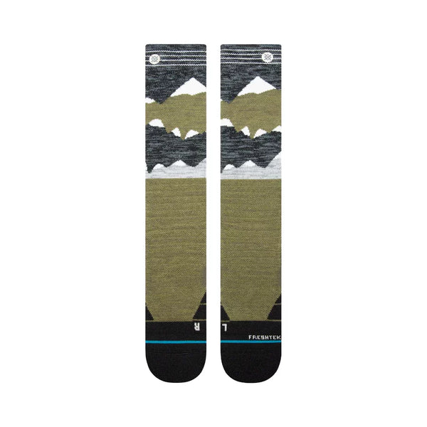 Stance Mens Lonely Peaks Freshtek w/Infiknit Teal Socks