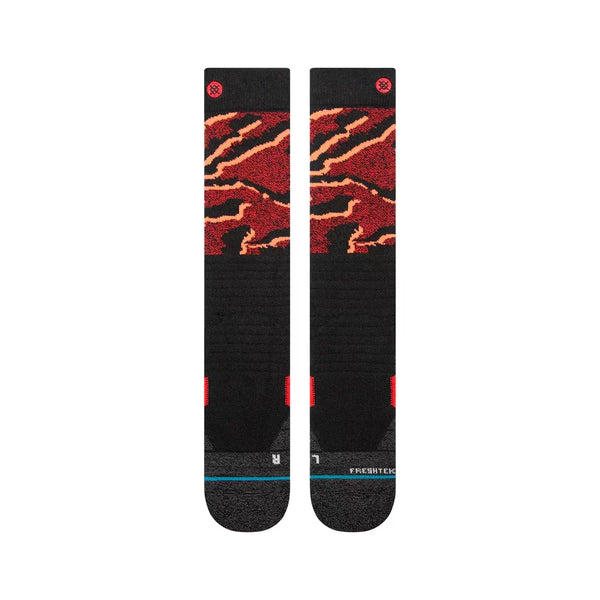 Stance Mens Pelter Snow Freshtek w/InFiknit Black Socks