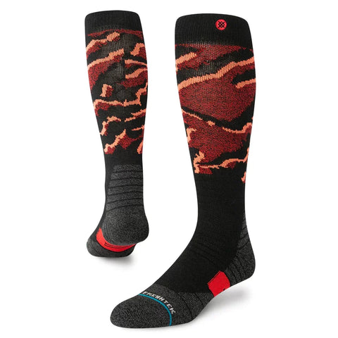 Stance Mens Pelter Snow Freshtek w/InFiknit Black Socks