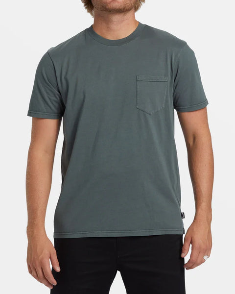 Billabong Mens Slate Green Essential SS Tshirt