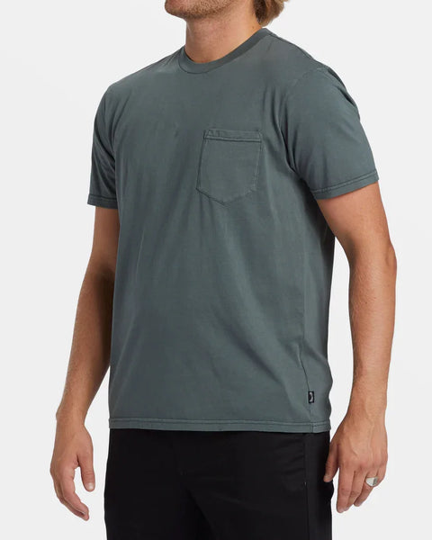 Billabong Mens Slate Green Essential SS Tshirt