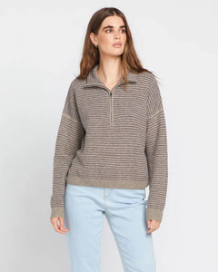 Volcom Ladies Dark grey Sun of Sand Sweater