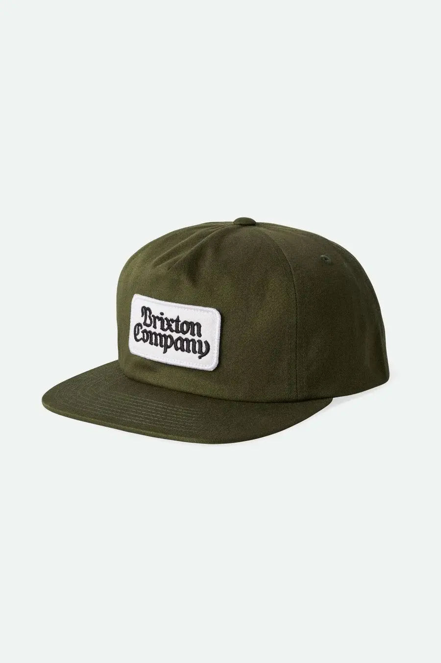 Brixton Mens Dark Olive Norvell MP Snapback