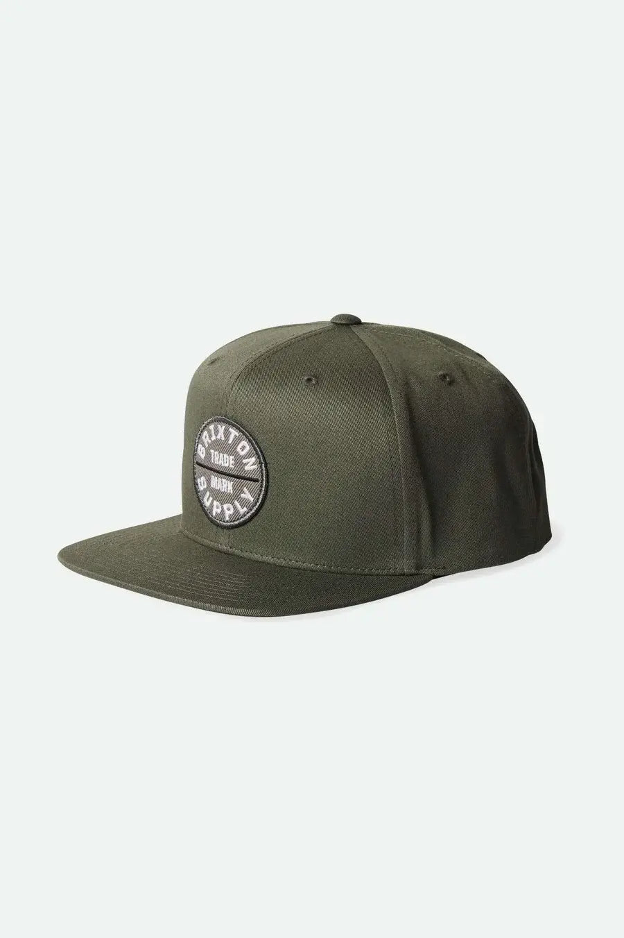 Brixton Mens Dark Vetiver Oath III Snapback