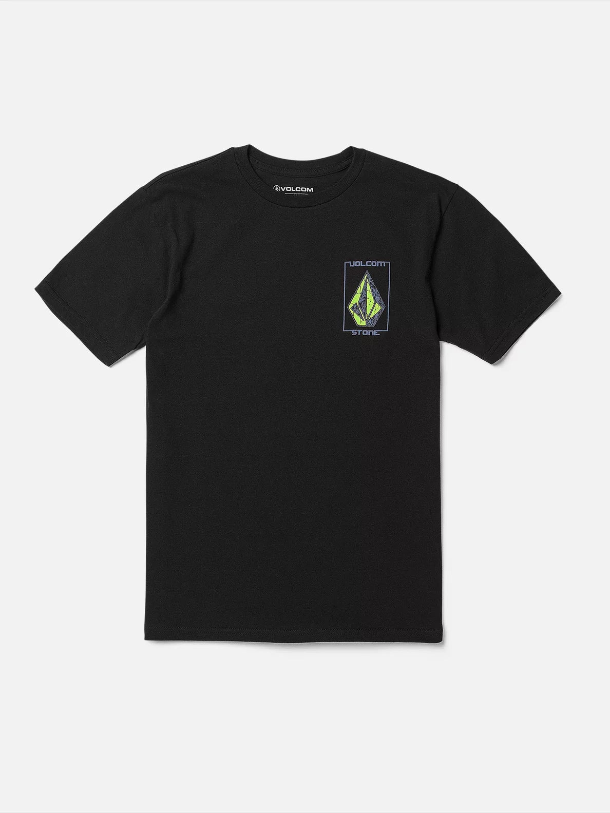 Volcom Boys Black Stone Breakage SS Tshirt