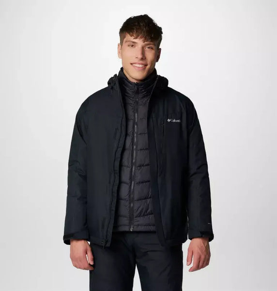 Columbia Mens Black Whirlibird V Interchange Jacket