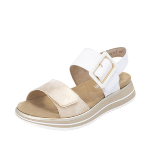 Remonte Ladies White Combination Jocelyn Sandal