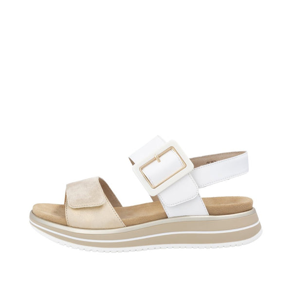 Remonte Ladies White Combination Jocelyn Sandal