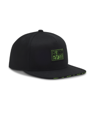 Fox Mens Black Throttle Snapback Hat