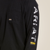 Ariat Rebar Cotton Strong Graphic LS Black Tshirt