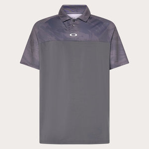 Oakley Mens Uniform Grey Reduct C1 Duality  Polo