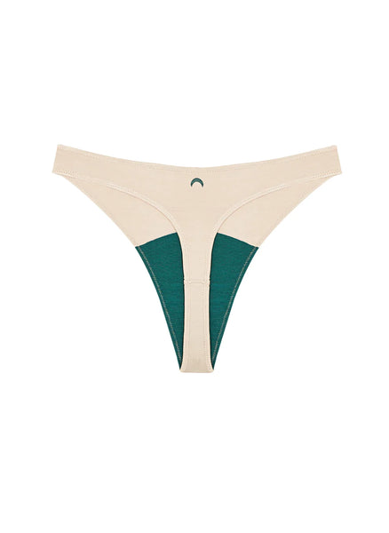 Huha Ladies Beige High Rise Thong