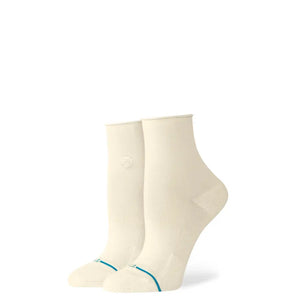 Instance Ladies Cream Rollin Quarters Quarter Socks