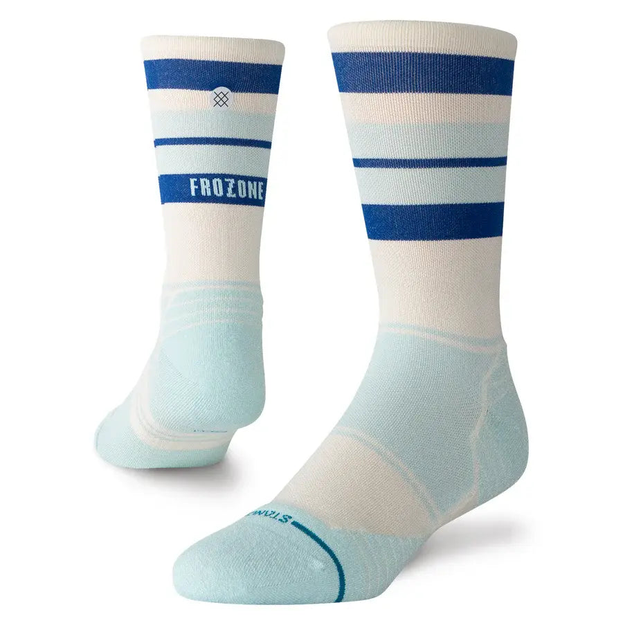 Instance Mens Light Blue Pixar Frozone Crew Socks