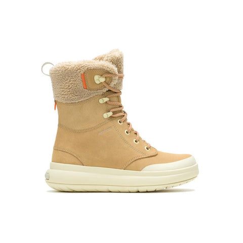 Merrell Ladies Tan Marquette Thermo Tall Zip WP Boot