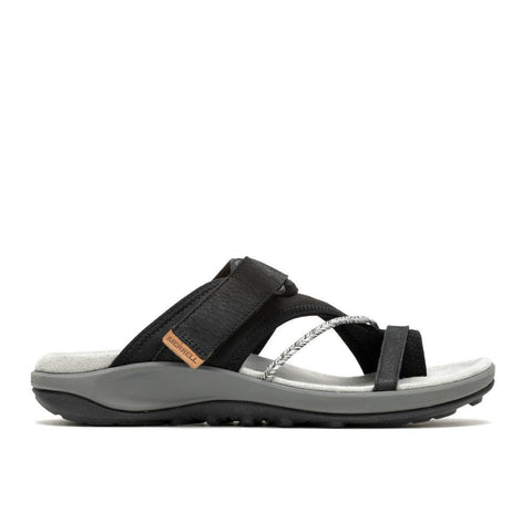 Merrell Ladies Black/Grey Terran 4 Post Sandal