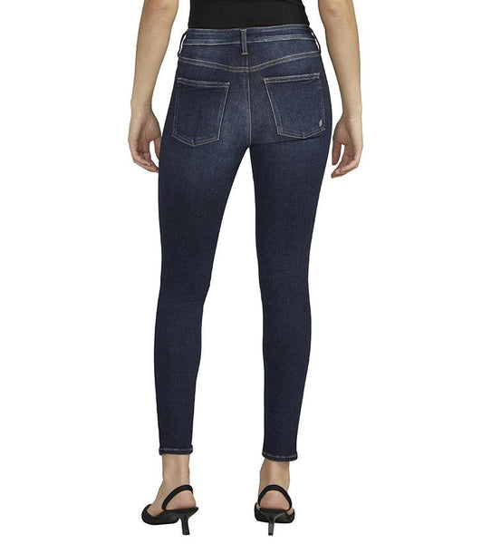 Silver Jeans Ladies Infinite Fit Mid Rise Skinny Jeans