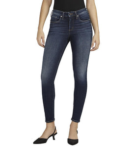 Silver Jeans Ladies Infinite Fit Mid Rise Skinny Jeans