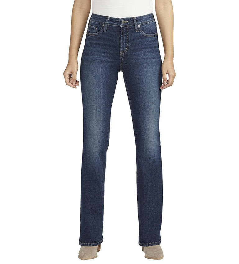 Silver Jeans Ladies Infinte Fit Mid Rise Bootcut Jeans