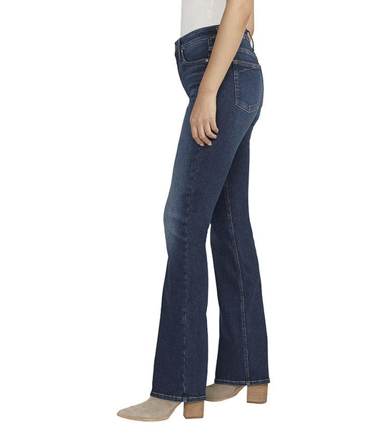 Silver Jeans Ladies Infinte Fit Mid Rise Bootcut Jeans