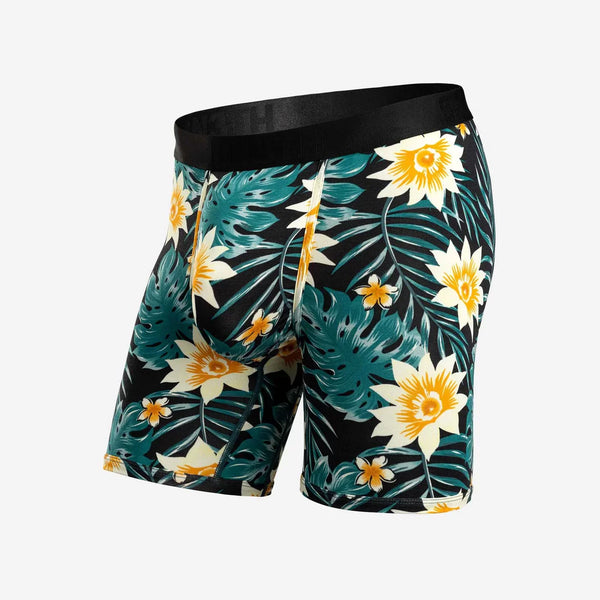 Bn3th Mens Tropical Floral Black Classic Boxer Brief